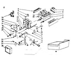 Kenmore 2538579181 ice maker parts diagram