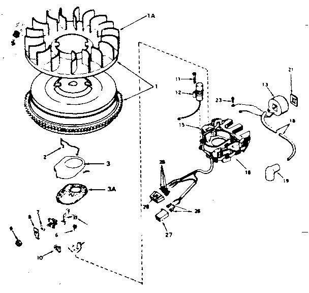 Alternator magneto