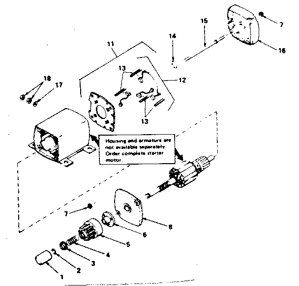 STARTER MOTOR