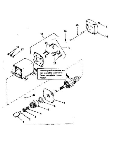 Starter motor