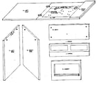 Kenmore 2729605581 wood parts diagram