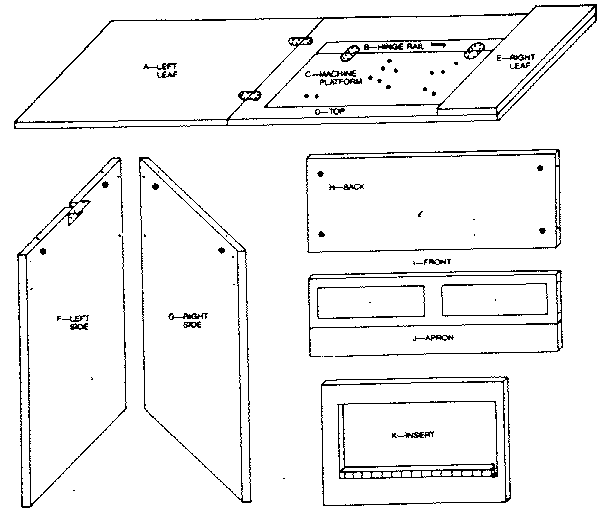Wood parts