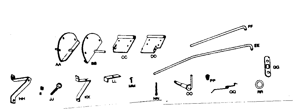 Lift mechanism parts