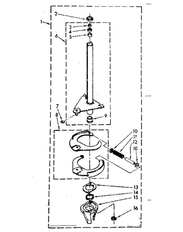 Brake and drive tube parts