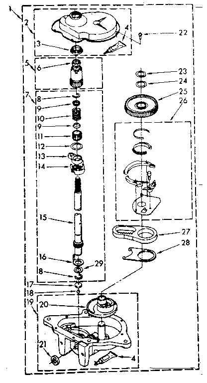 Gearcase parts