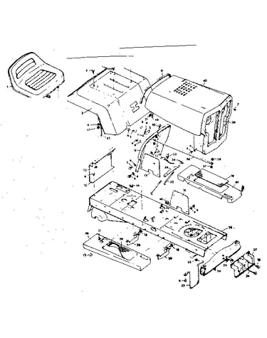 Chassis and hood