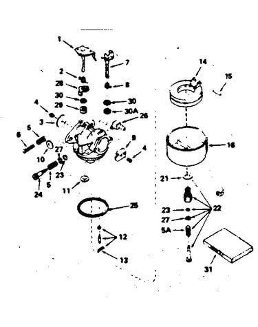 Carburetor no. 631977
