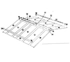 Sears 69668845 roof assembly diagram