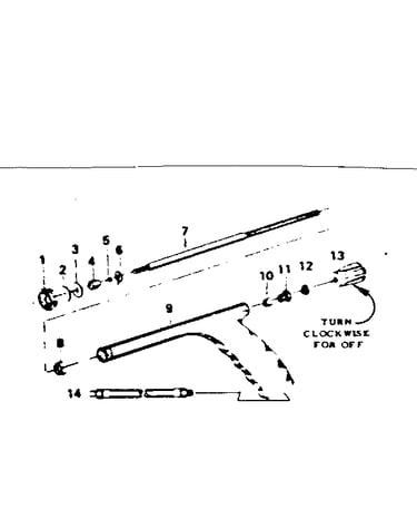 Pistol grip spray gun