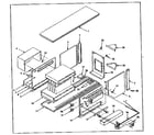 Kenmore 73576750 furnace assembly diagram