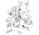 Tecumseh H35-45509M basic engine diagram
