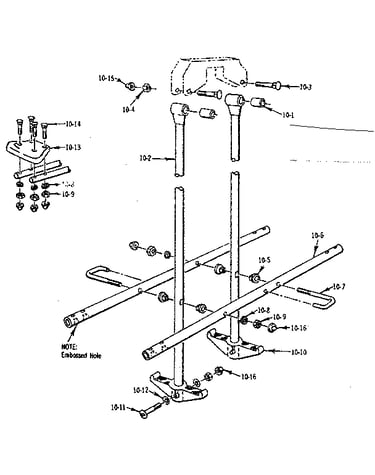 Glide ride assembly no. 10