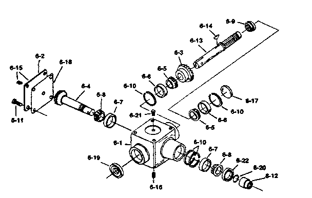 6378J GEAR BOX