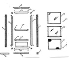Sears 6562323 replacement parts diagram