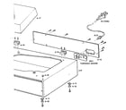 LXI 30491826150 back lid assembly diagram