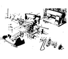 Kenmore 120491 main shaft crank assembly diagram