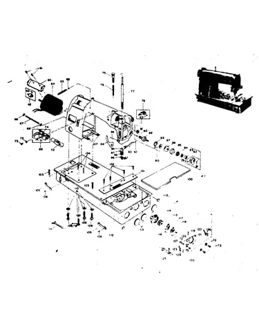 Bobbin and tension assembly