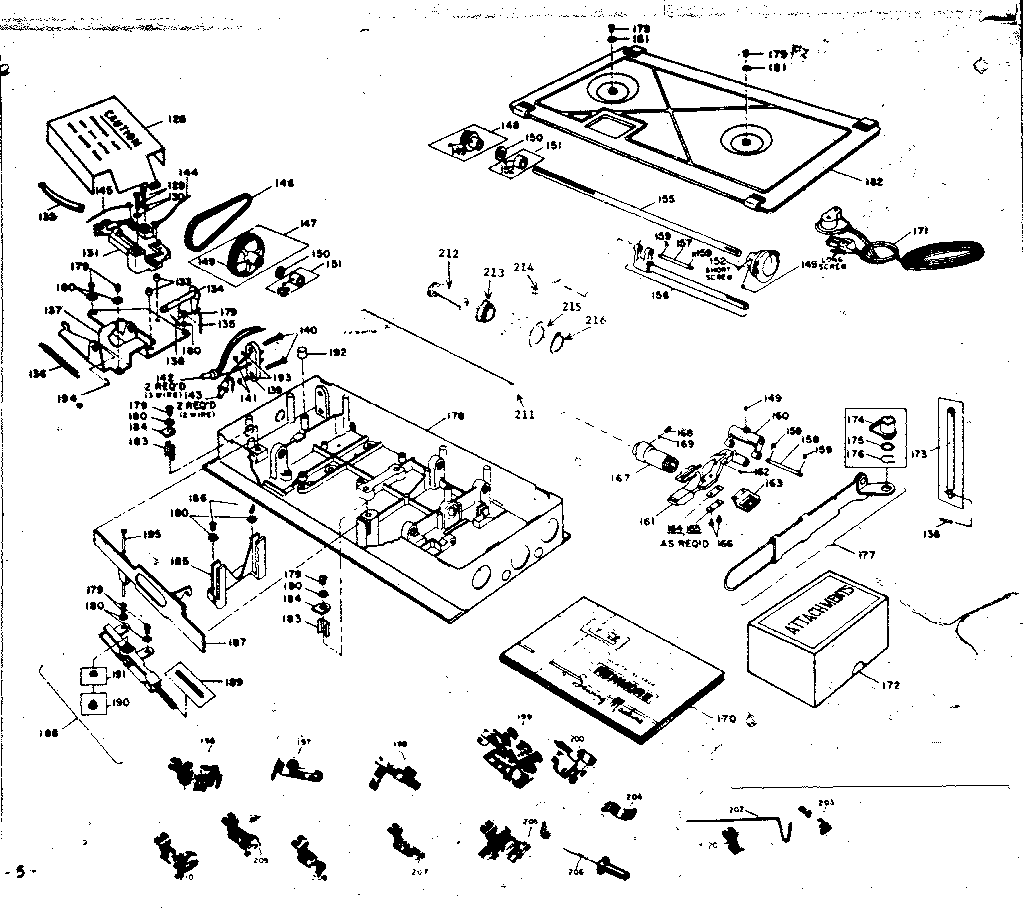 SHAFT ASSEMBLY AND ACESSORIES