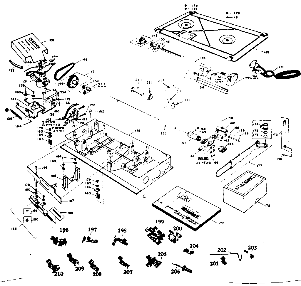 SHAFT ASSEMBLY AND ACESSORIES