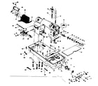 Kenmore 120760 thread tension and bobbin assembly diagram
