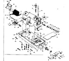 Kenmore 120761 thread tension and bobbin assembly diagram