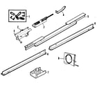 Craftsman 13953611 rail assembly diagram