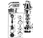 Kenmore 2088626 motor parts diagram