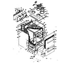 Kenmore 119922630 body section diagram
