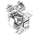 Kenmore 1199226480 body section diagram