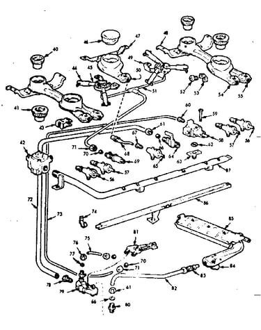 Burner section