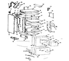 Kenmore 1037384410 body section diagram