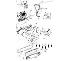 Craftsman 91760040 handle and centrifugal clutch assembly diagram