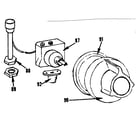Kenmore 119710630 thermal - eye valve assembly diagram