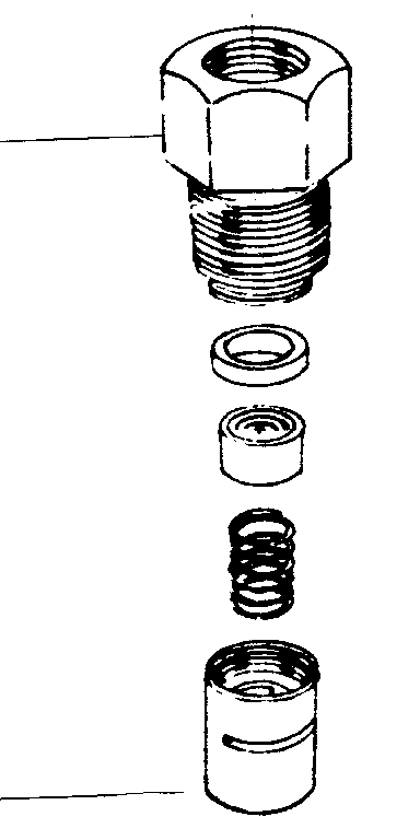 Check valves - vertical piston type - 1"