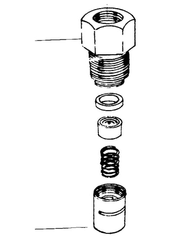 Check valves - vertical piston type - 1"