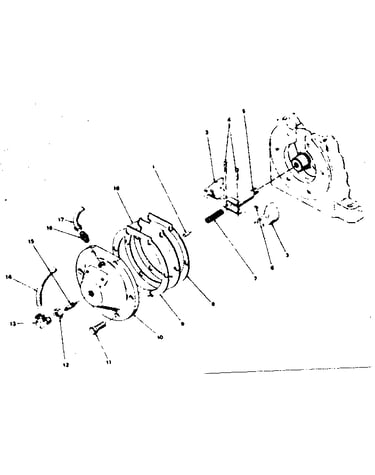 Centrifugal unloader assembly detail