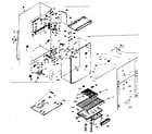 Kenmore 1066664430 cabinet parts diagram