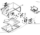 Kenmore 1066664420 freezer parts diagram