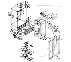 Kenmore 1066669360 cabinet parts diagram