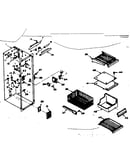 Freezer section parts