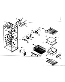 Freezer section parts