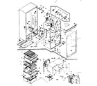 Kenmore 1066671600 cabinet parts diagram