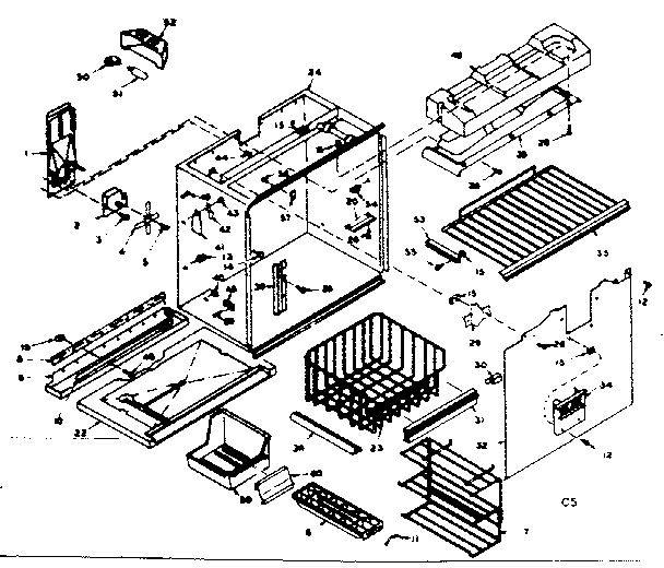 FREEZER SECTION PARTS