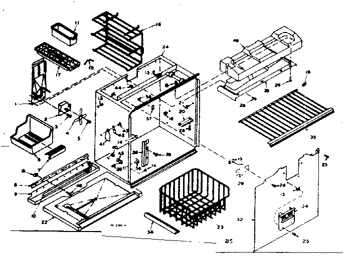 FREEZER SECTION PARTS