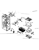 Freezer section parts