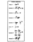 Fastener combinations