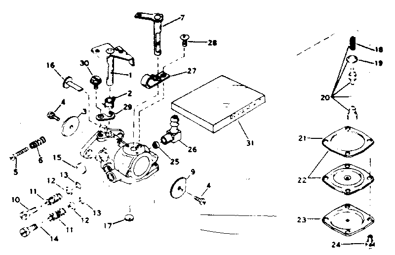 Carburetor 631041