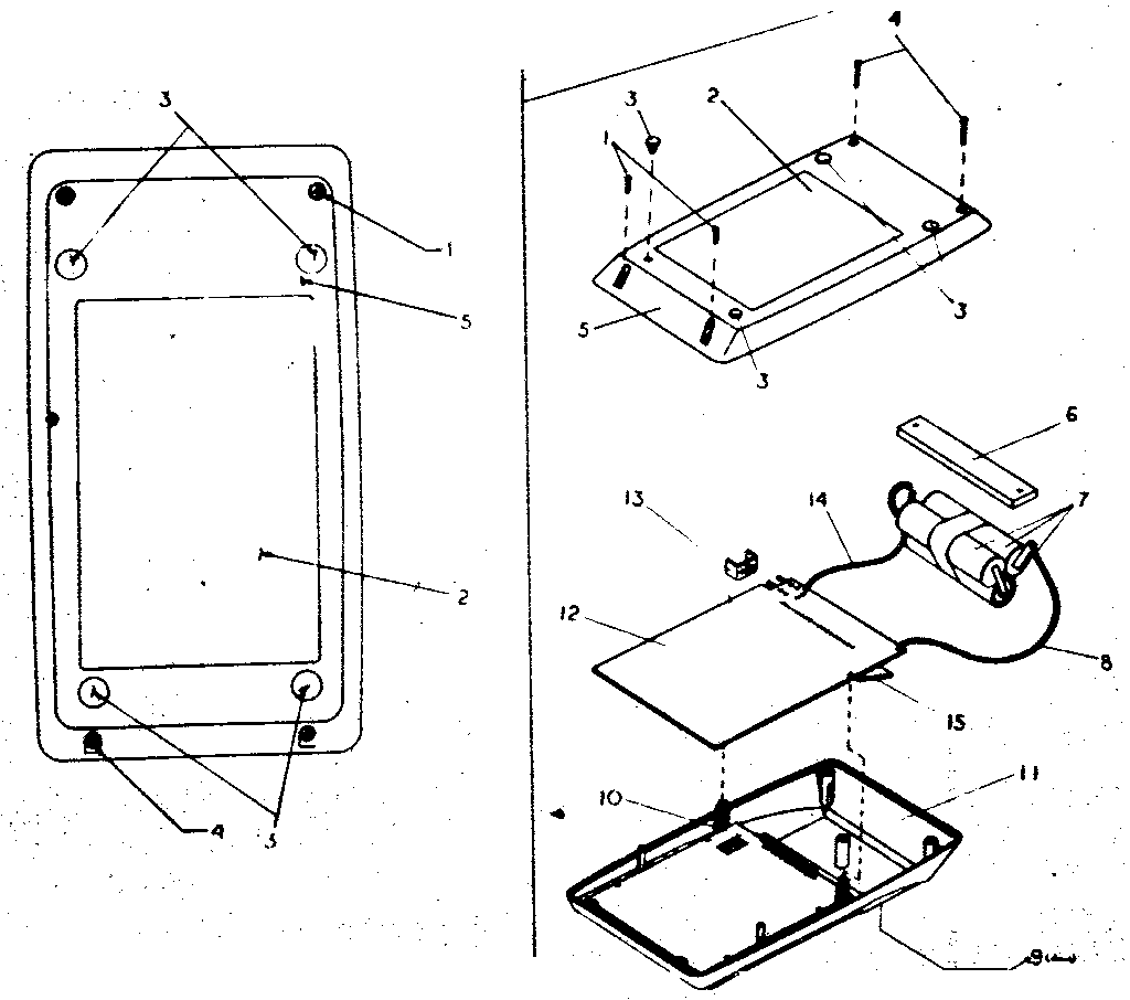 Calculator housing