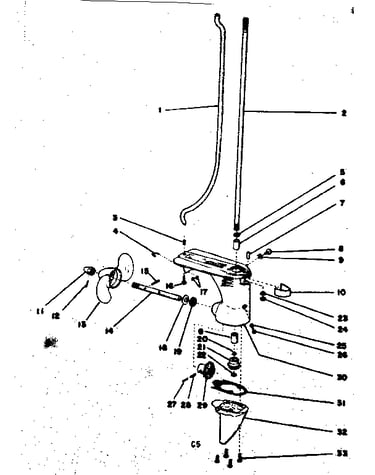 Gear housing assembly