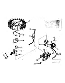 Magneto assembly 610832a